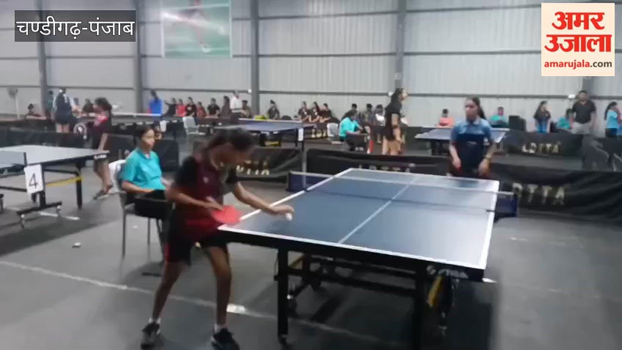 4th State Ranking Table Tennis Tournament kicks off in Moga; 360 players from 23 districts are participating.