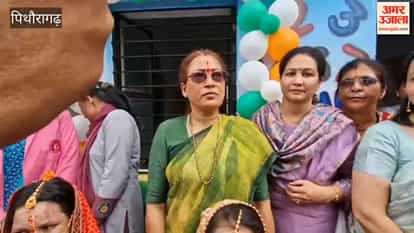 Child Development Minister Rekha Arya launched the campaign by lighting a lamp at the Bagraili Anganwadi Centre.