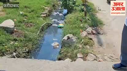 Open drains in Faridabad's Sector 2 are causing trouble for residents