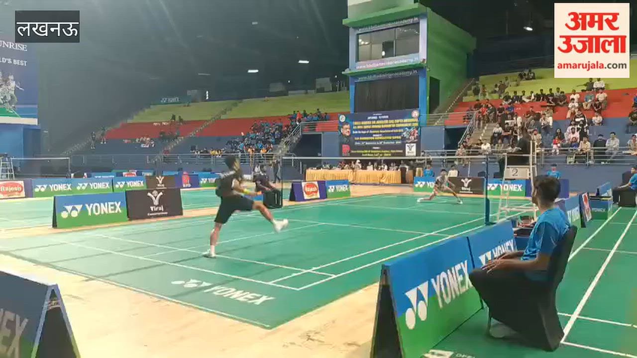 Badminton match held between Anshu Negi and Ginpaul Sona in Lucknow