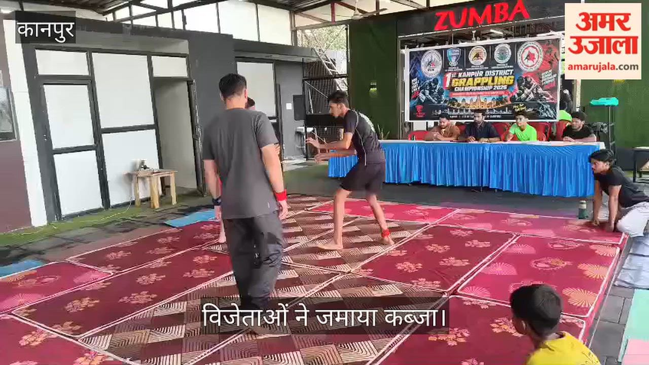 First District Grappling Championship in Kanpur Players showcase their prowess in Kakadeo