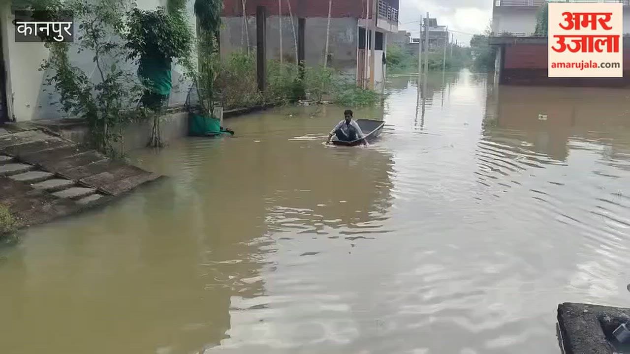 Kanpur: Residents grapple with waterlogging