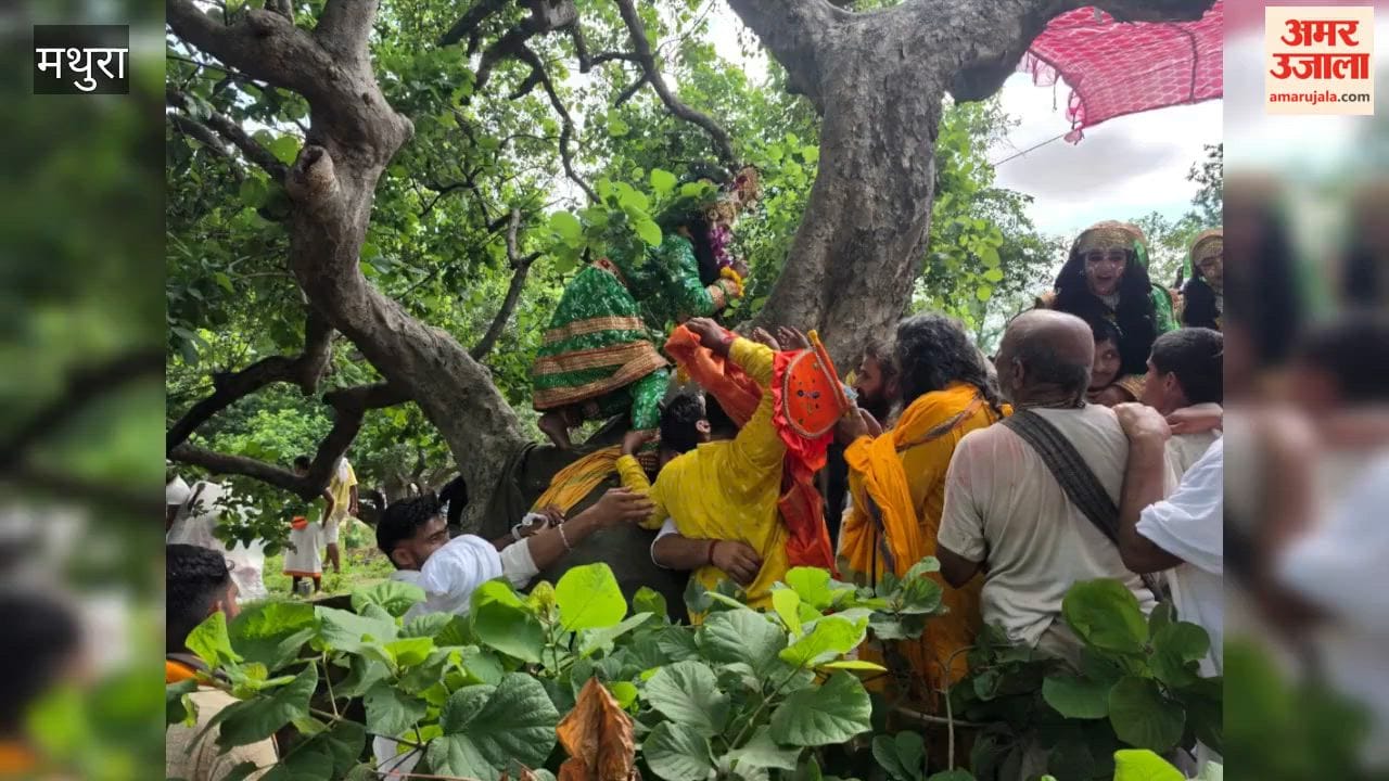 Cheer-haran Leela performed in Barsana in Mathura