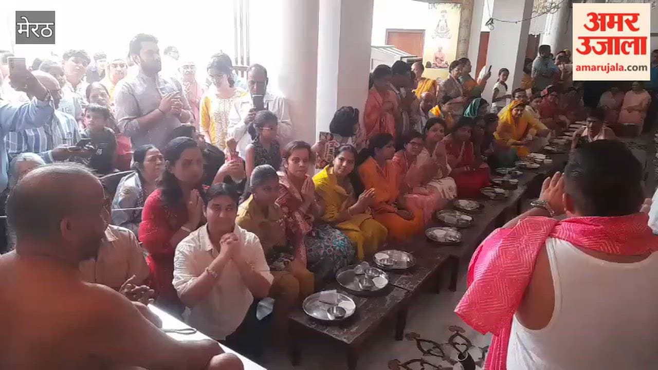 Devotees Complete Ritualistic Parna at Mahavir Jayanti Bhawan, Receive Blessings from Acharya Saurabh Sagar Maharaj
