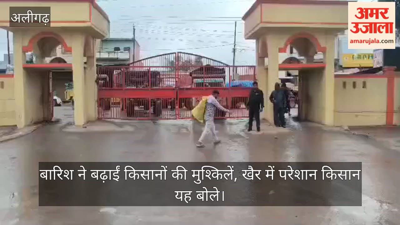 बारिश ने बढ़ाईं किसानों की मुश्किलें, खैर में परेशान किसान यह बोले