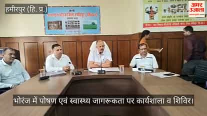 Bhoranj: SDM Shashi Pal Sharma says—regularly monitor the health of malnourished children.