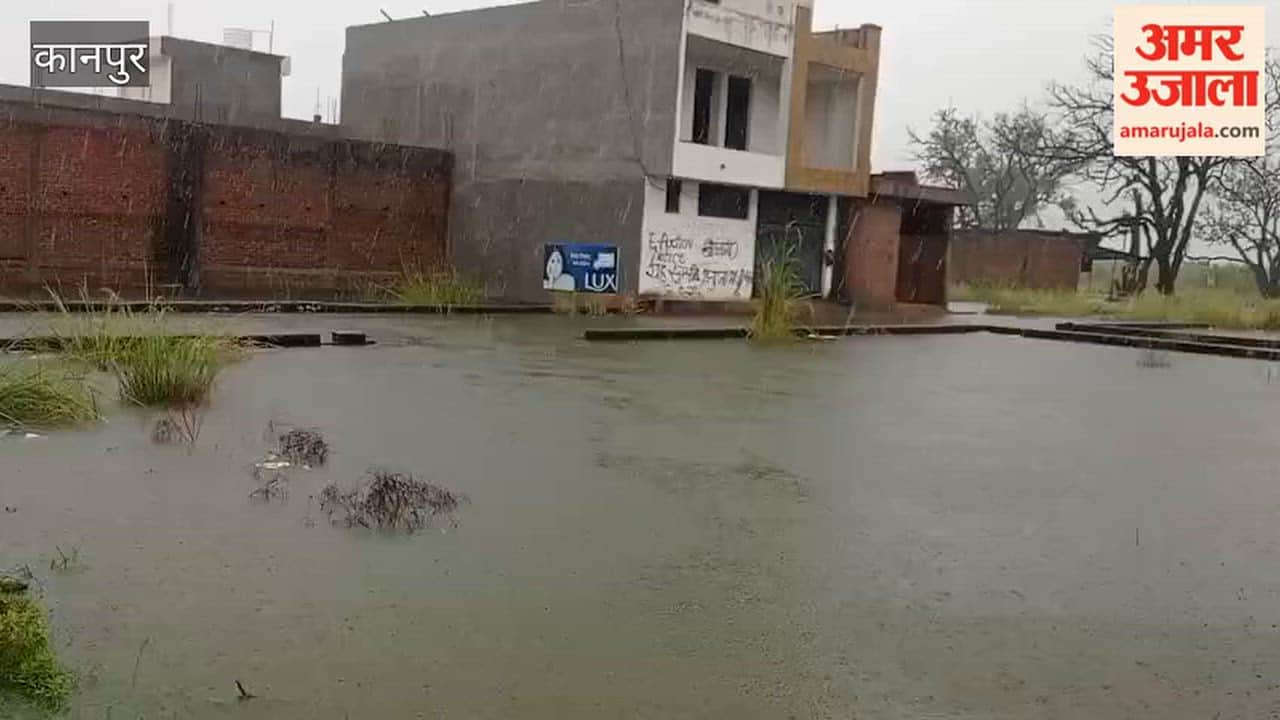 Kanpur: Drain Choked in Kursauli; Water Accumulates Around Homes in Nai Basti