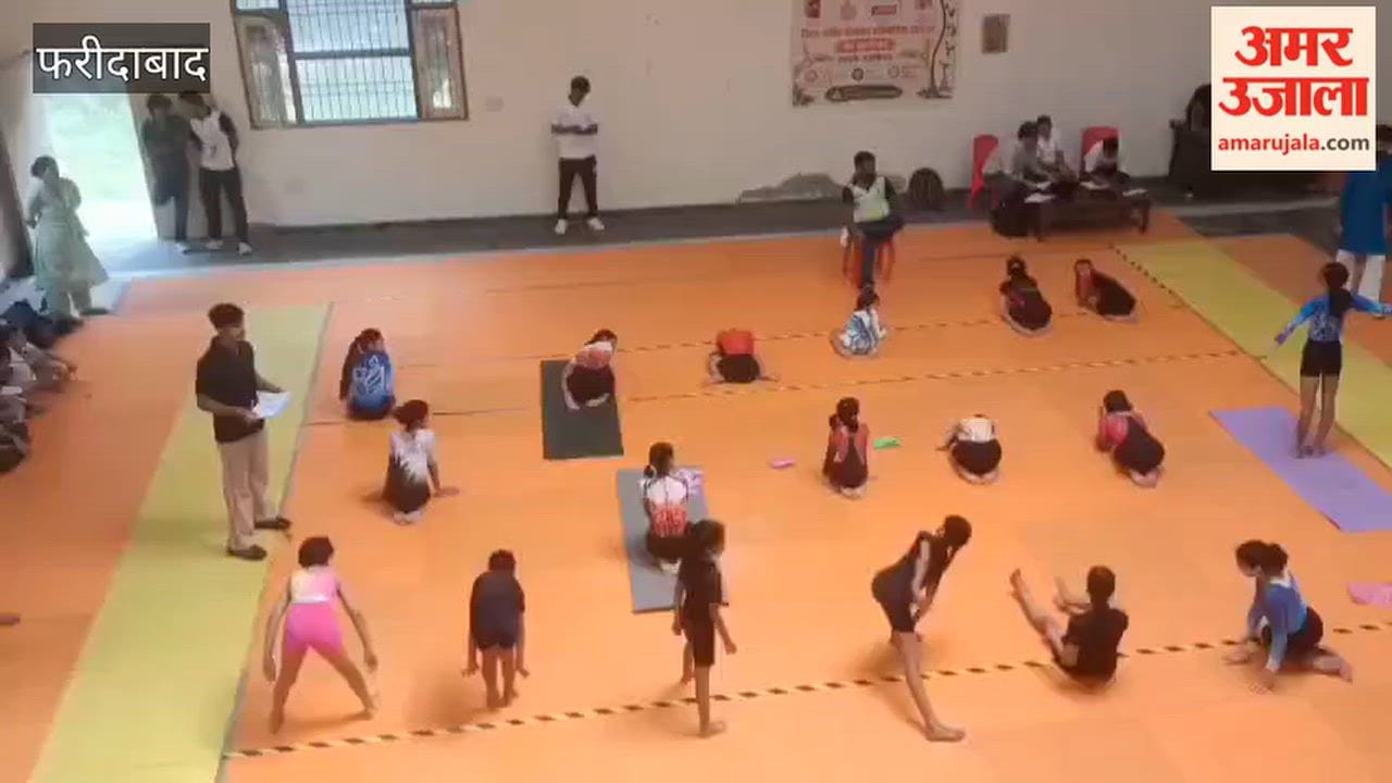 District-level Yogasana championship organized in Faridabad