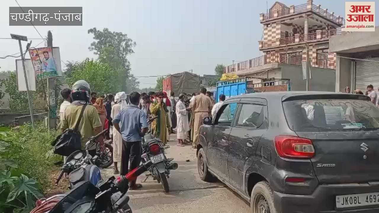 Accident in Pathankot: Motorcyclist killed after being hit by a truck.