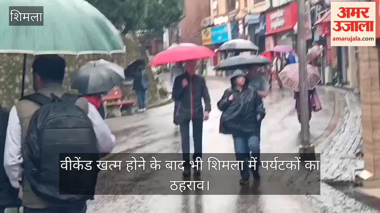 shimla tourists stay after weekend historic tourist places crowd