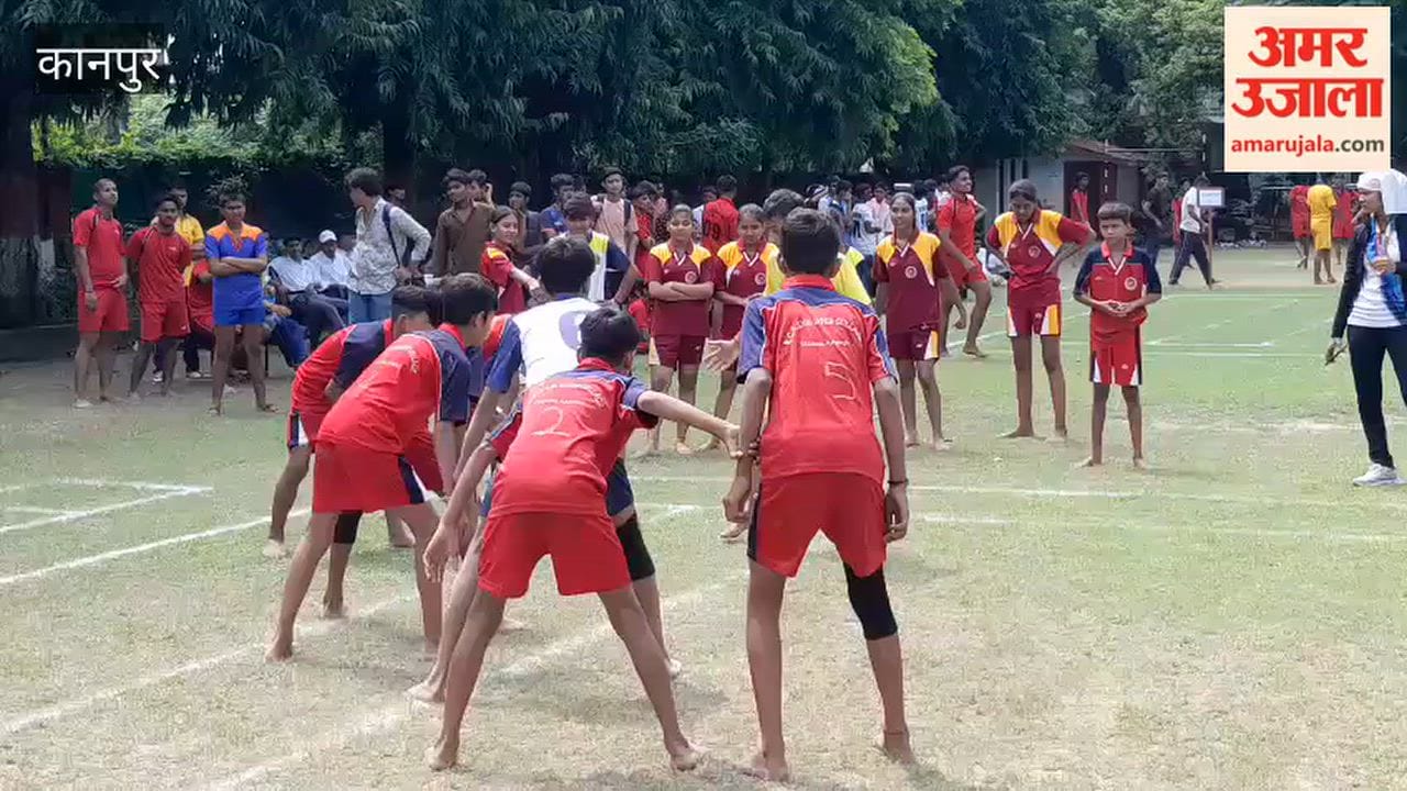 Kanpur: District-level Kabaddi tournament held; 35 teams showcase their prowess