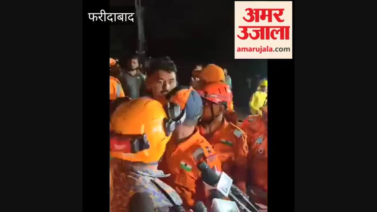 Neha rescued from a borewell in Faridabad after five hours