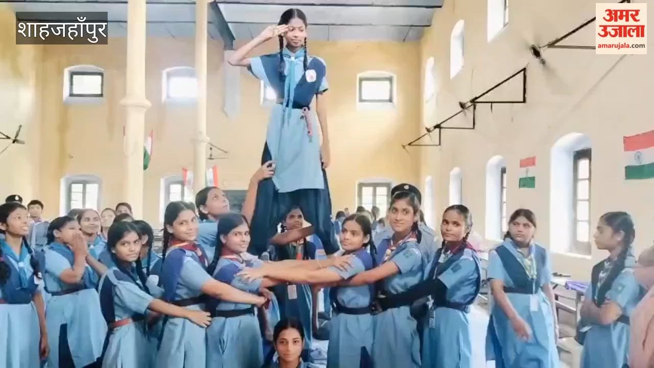 Scouts and Guides showcase talent by constructing towers in Shahjahanpur
