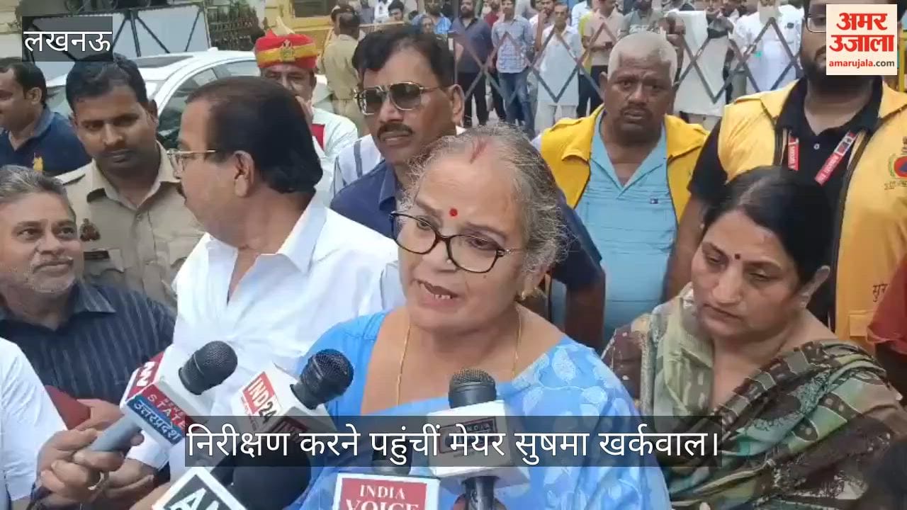 Video: पिलर टूटने के बाद एसए अपार्टमेंट सील, निरीक्षण करने पहुंचीं मेयर सुषमा खर्कवाल
