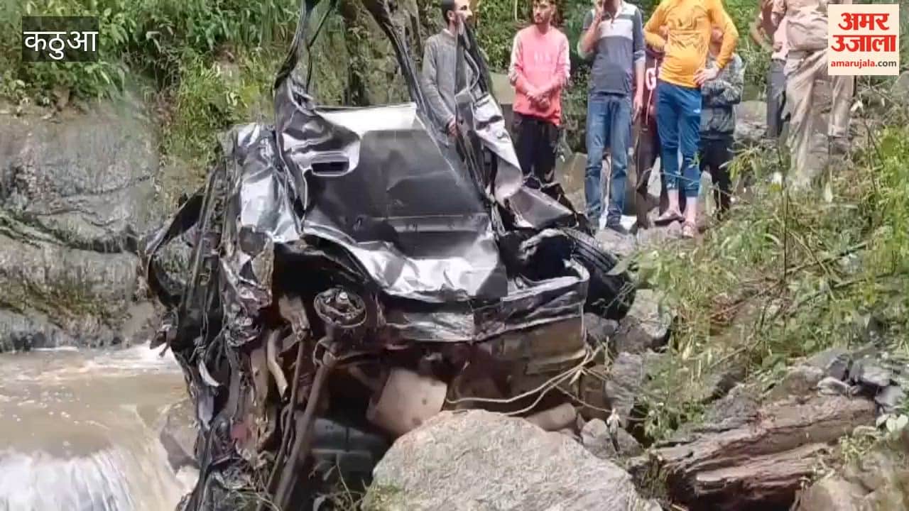Tragic accident on the Bani-Basohli road