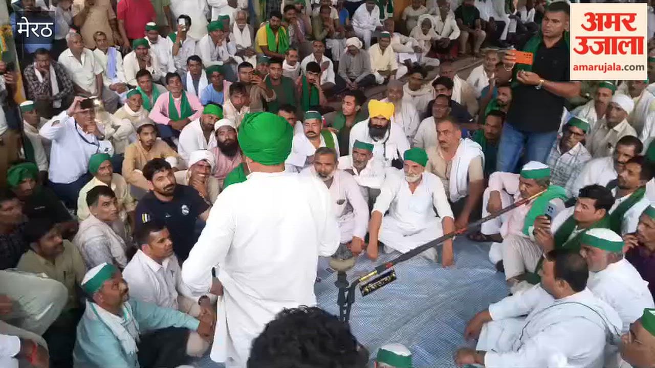 Talk After Getting Your Head Straight’: BKU District Chief Warns RTO Officials During Protest in Meerut