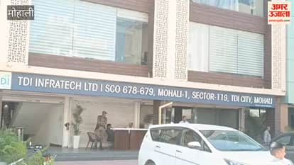 ED raid underway at TDI City office in Mohali.