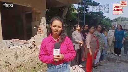 People disappointed over demolition of temple in Civtech Stadia Society Sector-79 Noida