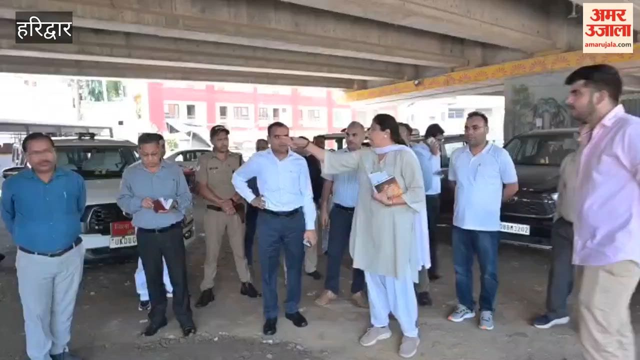 Haridwar District Magistrate conducted an on-site inspection of the repair work on roads dug up for sewerage projects in Bhupatwala