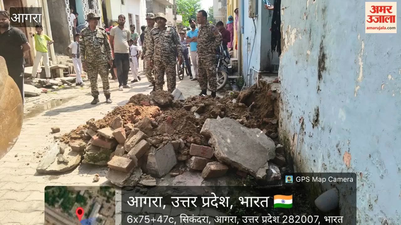 Bulldozer roars in Laxmi Nagar; ramps built in front of two dozen houses demolished.