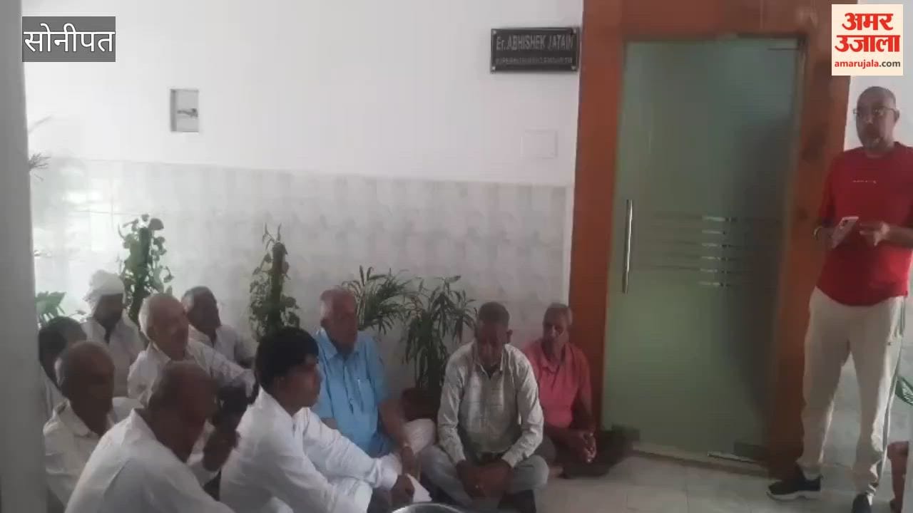 Case of road construction over loose soil in Sonipat; villagers stage unique protest after finding officials absent from their seats.