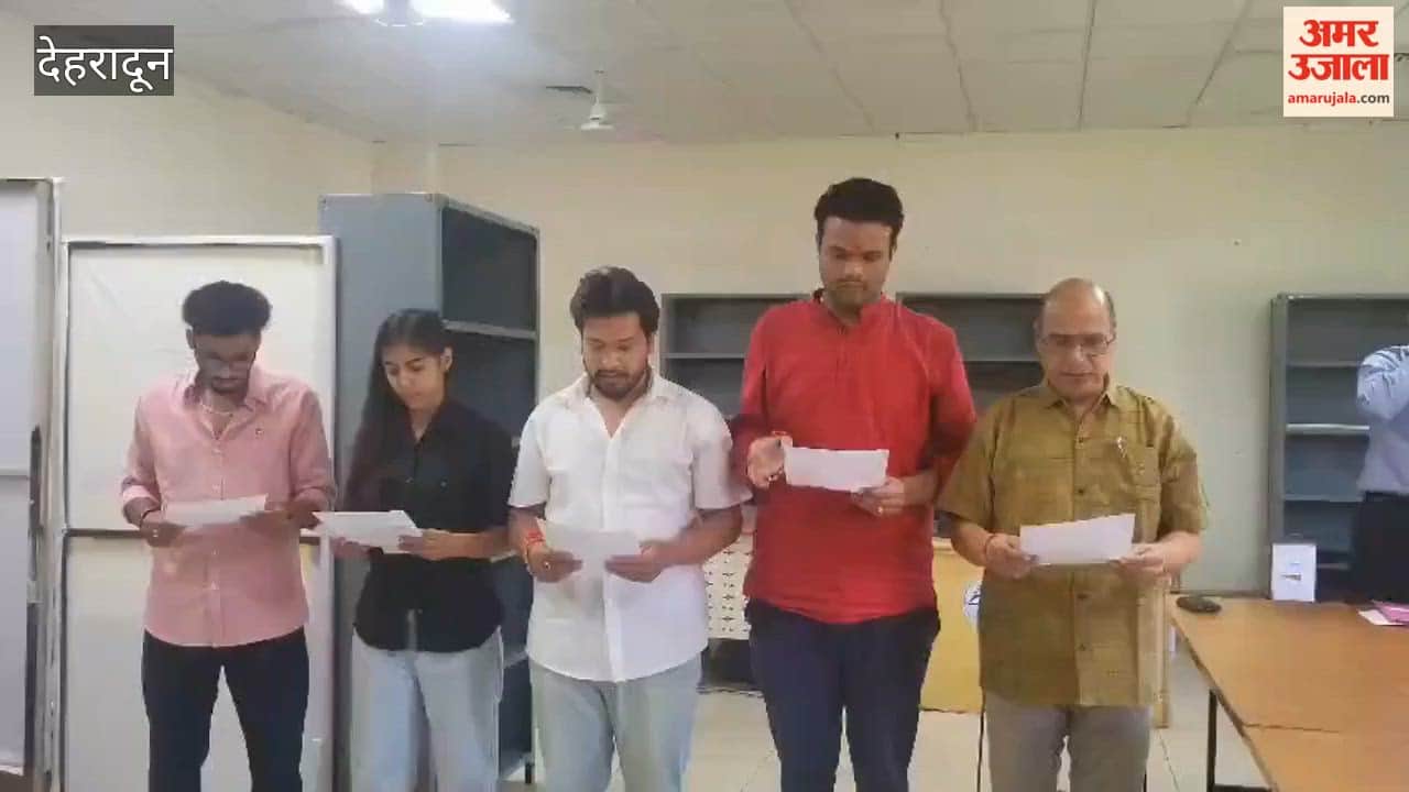 Dehradun:Prajwal Bhatt was elected president and Akriti Nautiyal was elected vice-president in the Doon University student union elections