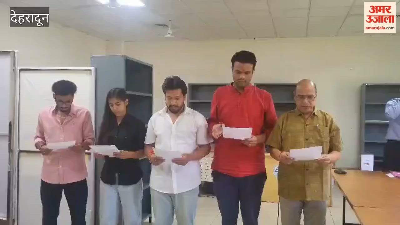 Dehradun:Prajwal Bhatt was elected president and Akriti Nautiyal was elected vice-president in the Doon University student union elections