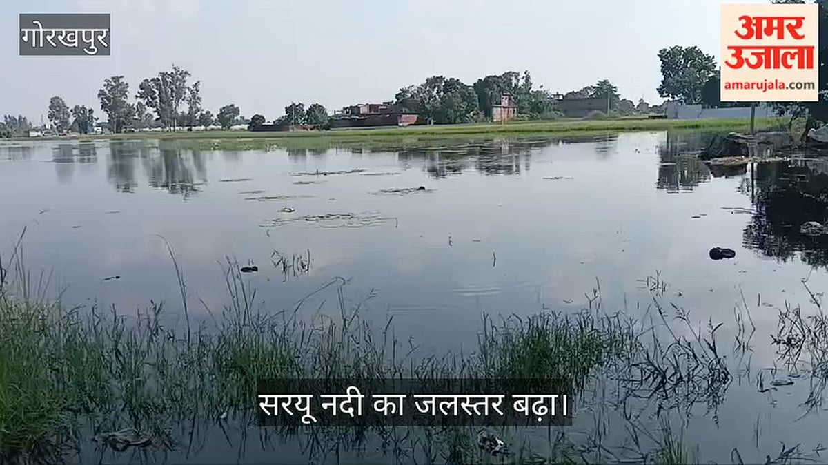 सरयू का जलस्तर बढ़ने से तटवर्ती गांवों में बढ़ी बेचैनी