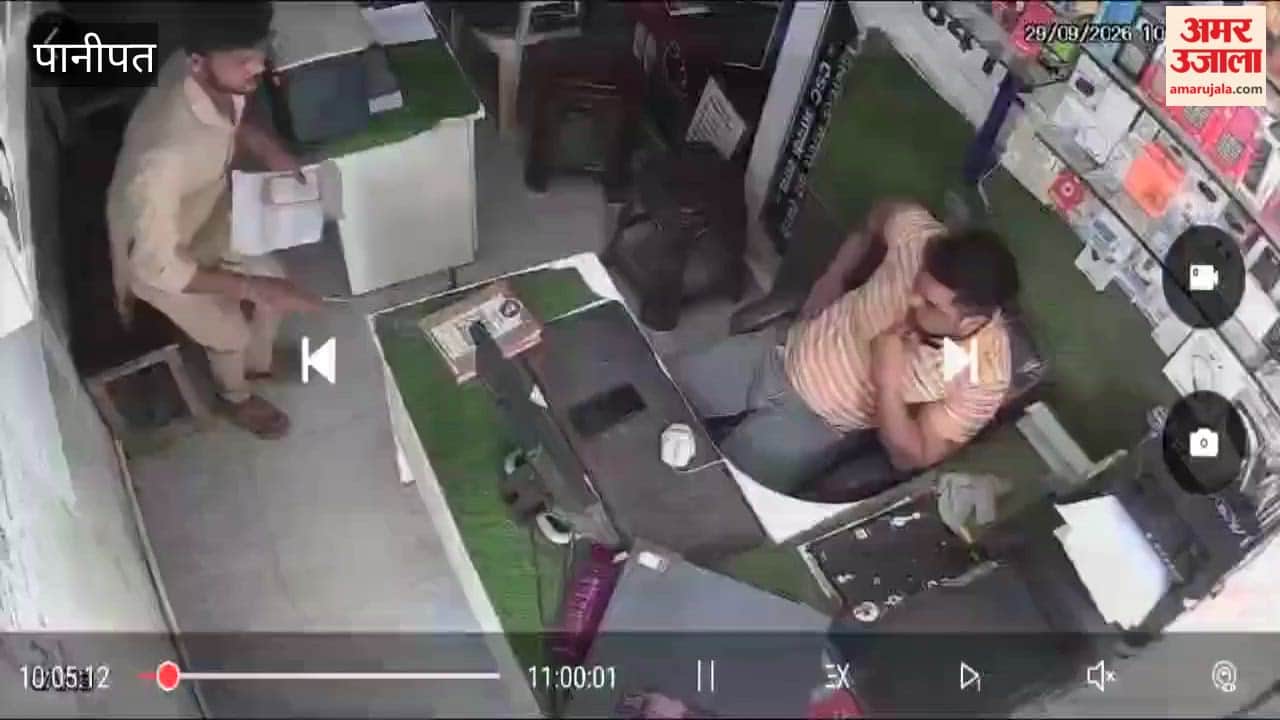 Pitbull terror in Samalkha; four people, including a woman, bitten; dog entered a shop; 'Dial 112' team arrived at the scene.