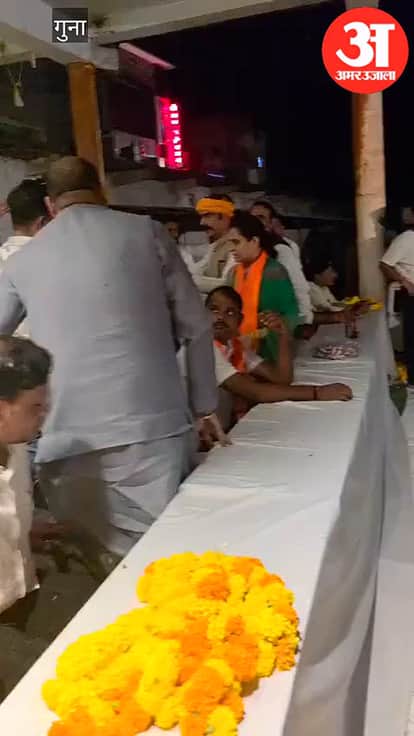 BJP's internal tussle exposed on the stage of 'Seva Sankalp' programme in Chanchauda