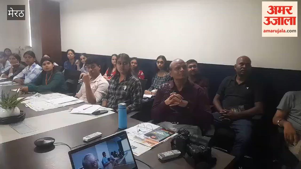 Tilak School Journalism and Mass Communication Students Visit Amar Ujala in Meerut