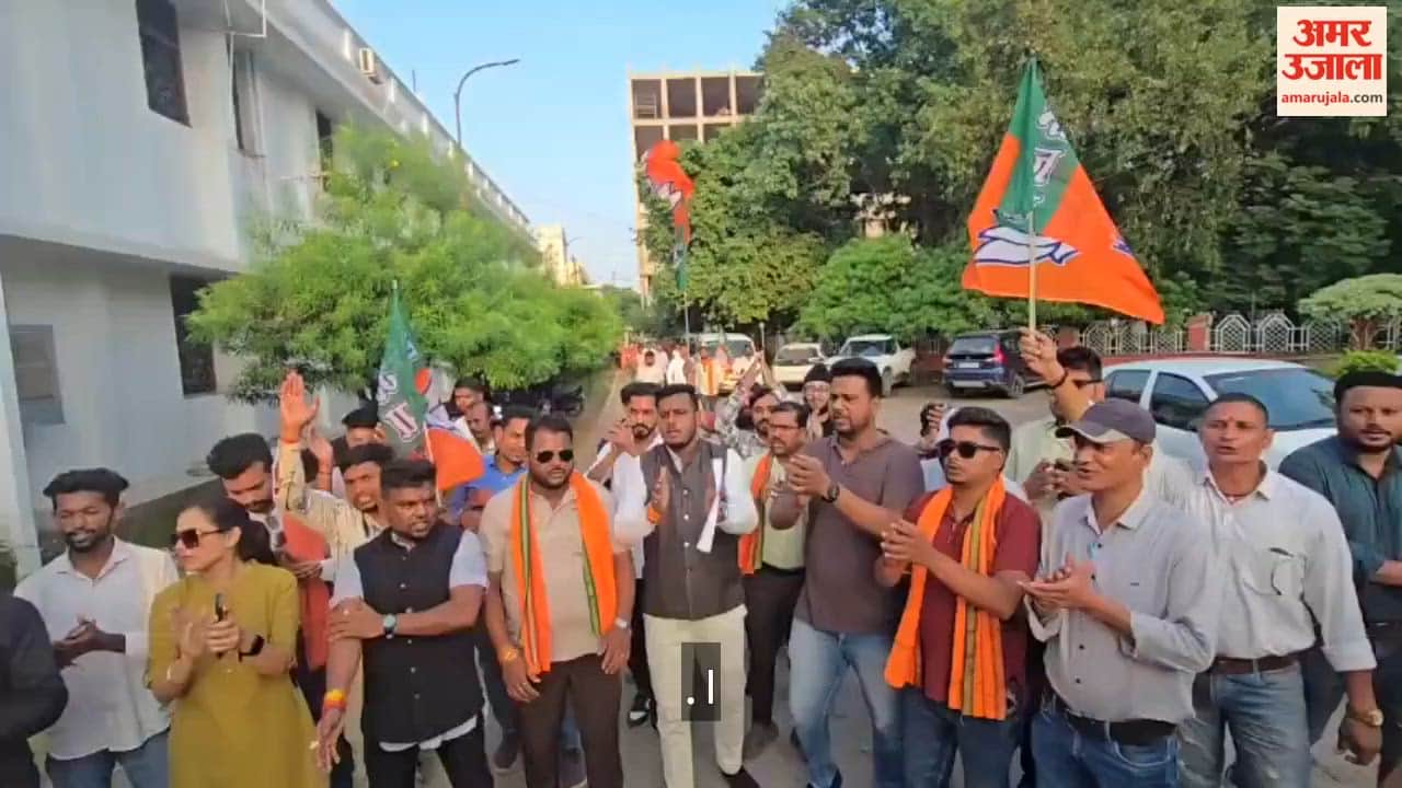 Accusation of dancing to a song about Maoist Hidma during the Rajnandgaon Ganesh immersion procession.