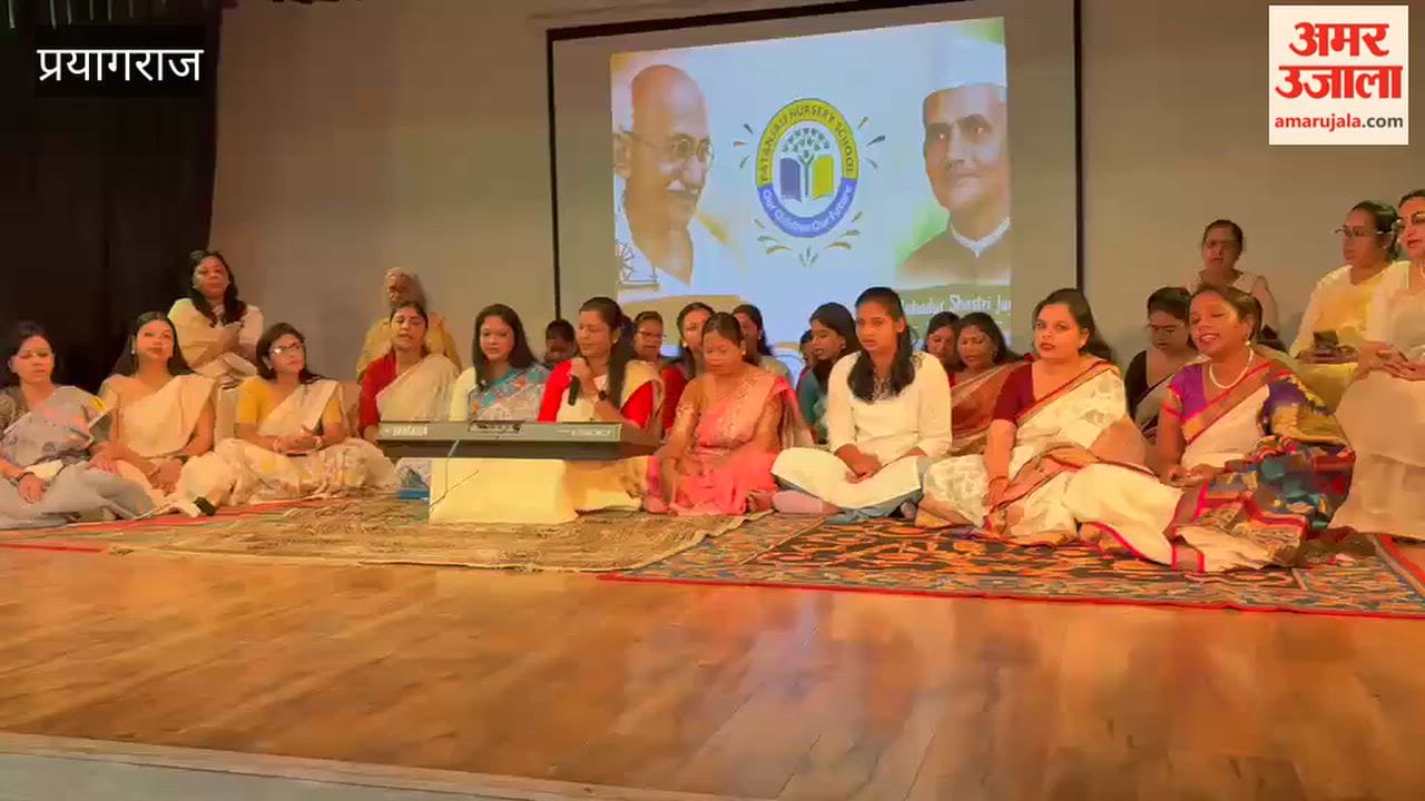 Gandhi and Shastri Jayanti celebrated with reverence and dignity at Patanjali Nursery School.