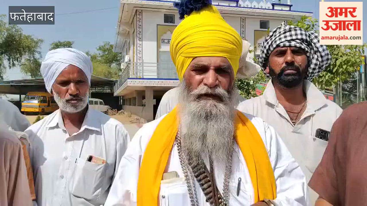 Dispute over utensils at a Gurudwara in Fatehabad's Ratia; two groups face off.