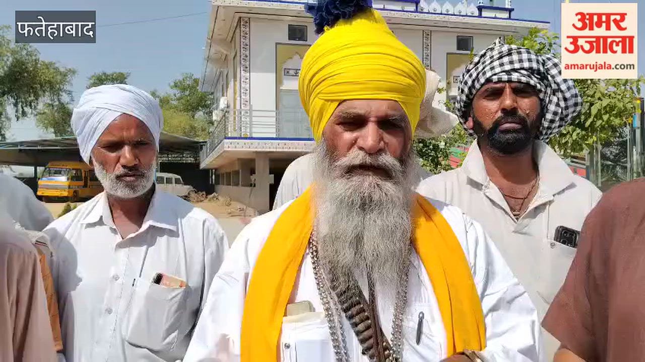 Dispute over utensils at a Gurudwara in Fatehabad's Ratia; two groups face off.