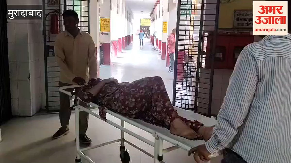 वार्ड बॉय नहीं मिला तो मरीज को खुद स्ट्रेचर पर ले गए तीमारदार
