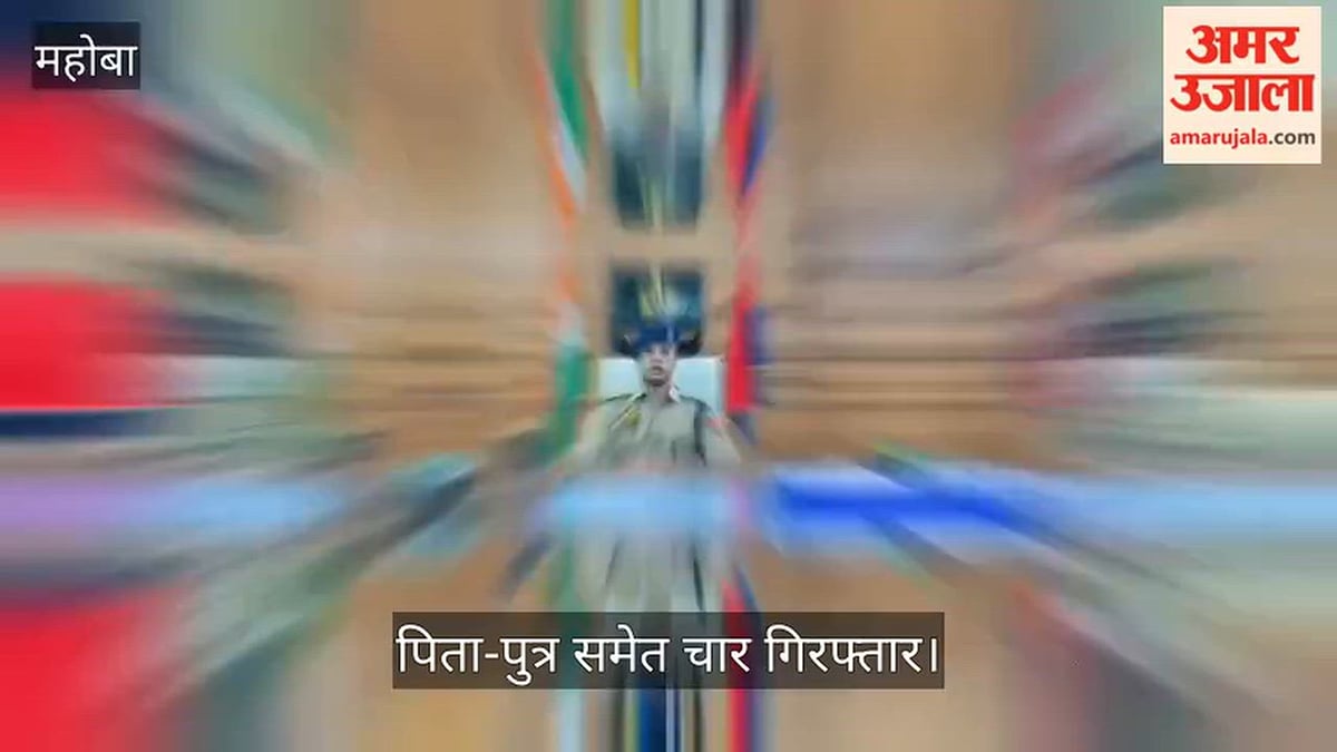 महोबा: उमराई मोड़ के पास पकड़ी गई 36.94 क्विंटल अवैध आतिशबाजी