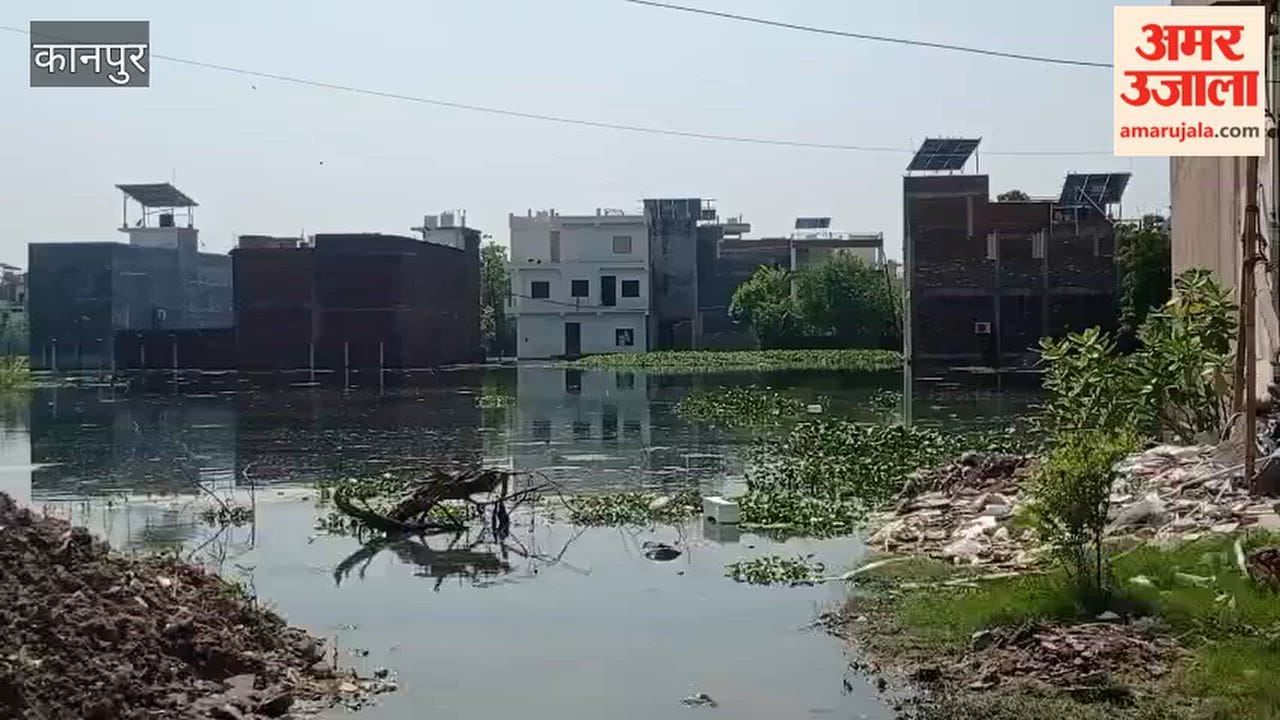 Kanpur: Waterlogging crisis worsens in Khyora Kachhar; pumping sets deployed to drain water