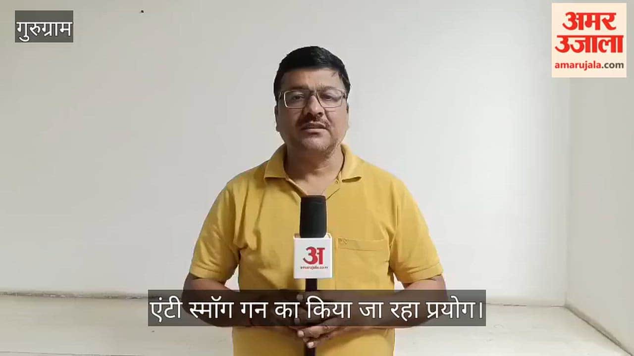corporation will increase water sprinkling on roads to curb pollution in gurugram