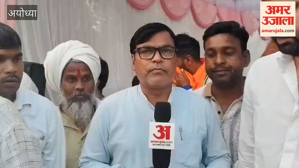 अयोध्या: जन्मभूमि बड़नगर से कर्मभूमि वाराणसी निकली सेवा यात्रा, रुदौली में विधायक ने किया भव्य स्वागत