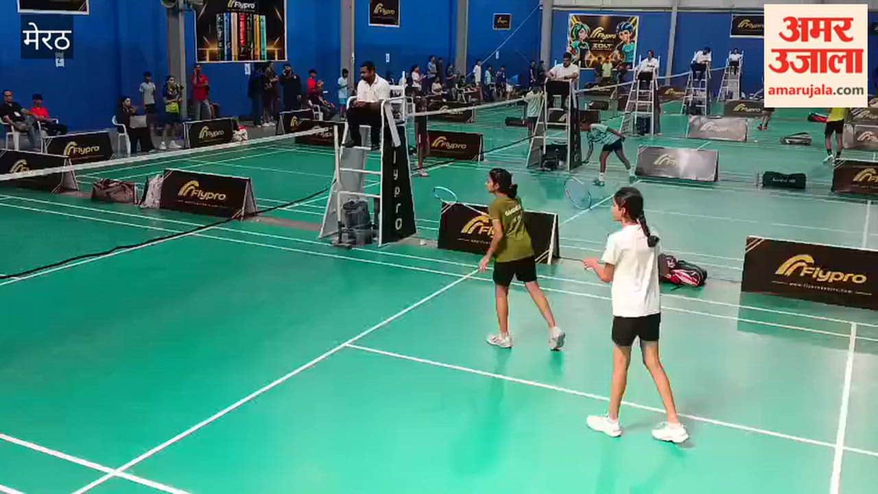CBSE National Badminton Championship at Radha Govind Public School, 104 Matches Scheduled Today