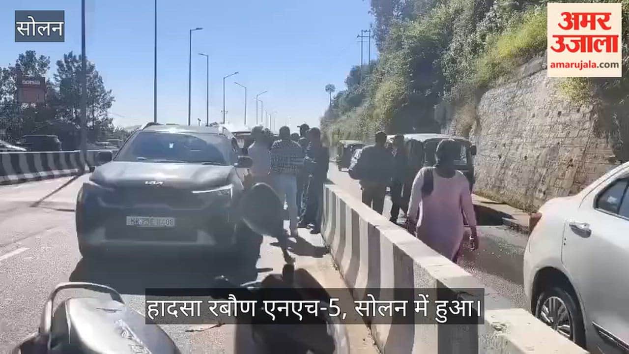 solan rabaun nh5 car auto accident driver injured