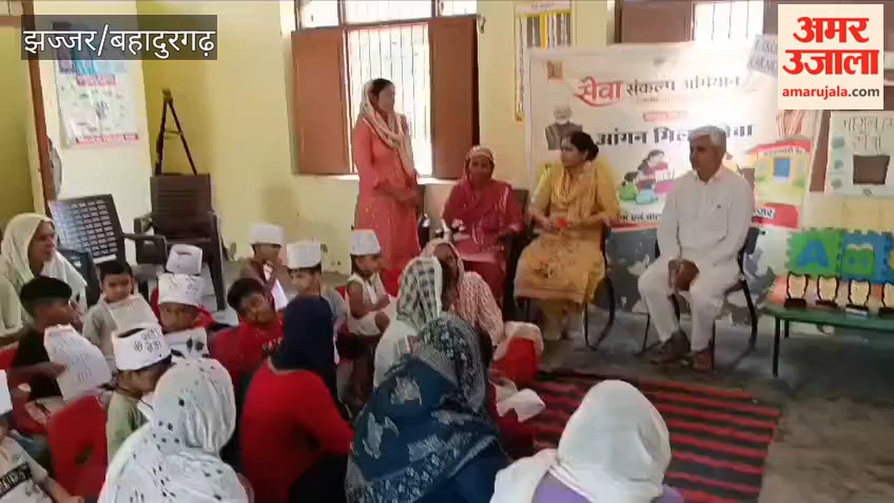 Message of health resonates in the villages of Badli, Devarkhana, and Bupaniya in Bahadurgarh; women pledge to ensure good nutrition