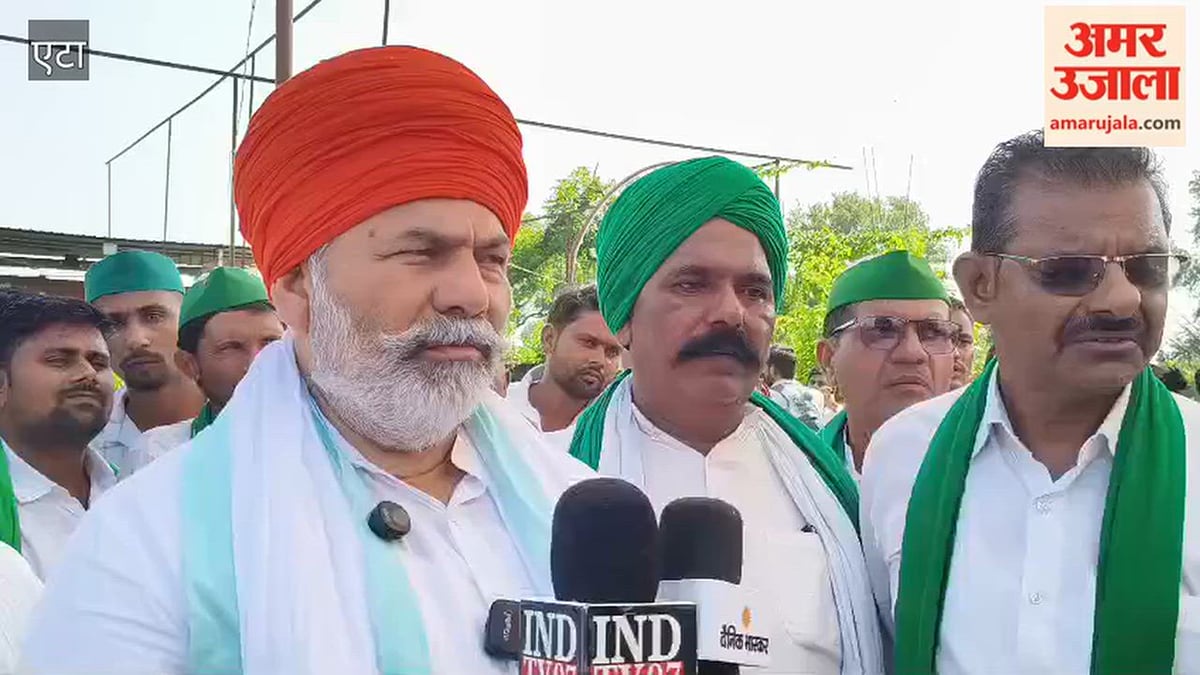 VIDEO: बेमाैसम बारिश से किसानों को हुआ नुकसान, राकेश टिकैत ने की सरकार से मुआवजा देने की मांग