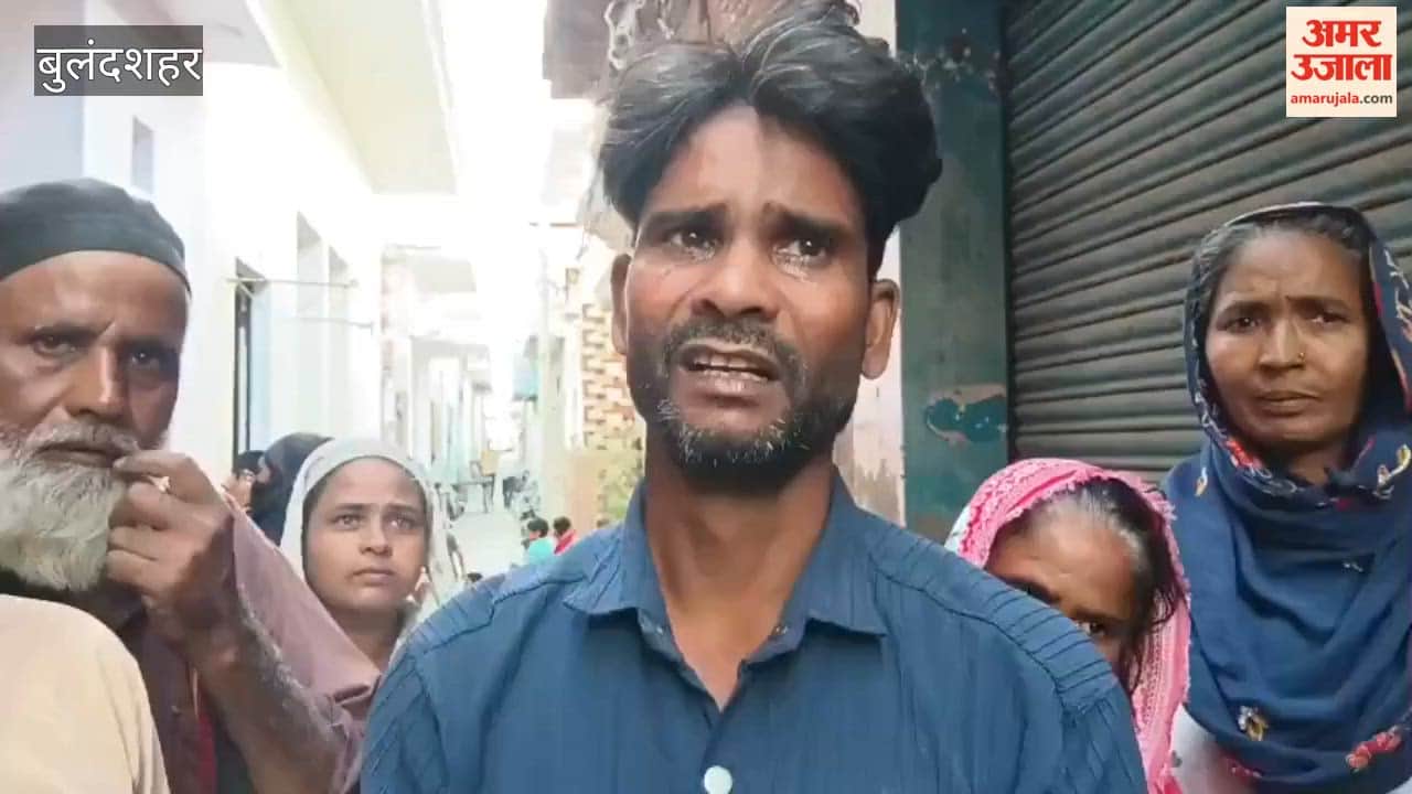 father six-year-old son died in road accident in bulandshahr Tanker hits motorcycle