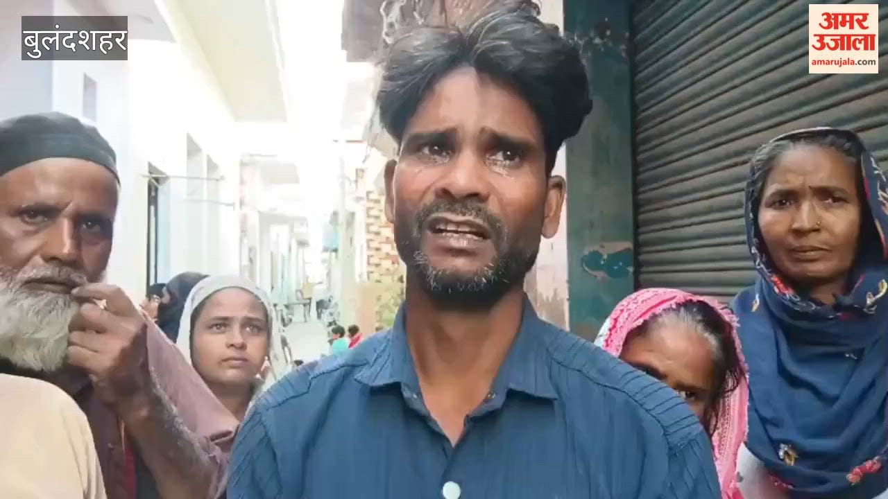father six-year-old son died in road accident in bulandshahr Tanker hits motorcycle