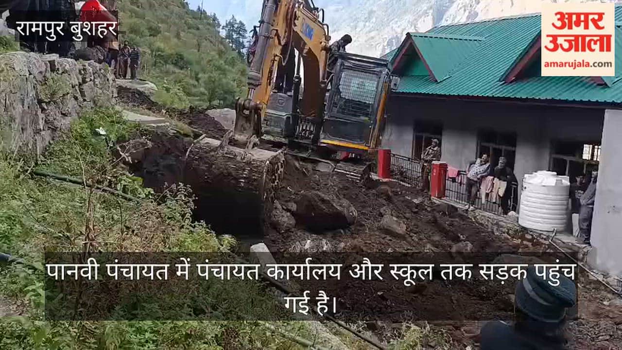 panvi kinnaur panchayat office school road construction hydro projects