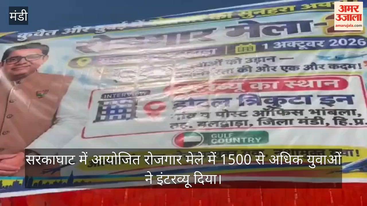 sarkaghat job fair 1500 youth interview middle east gulf companies