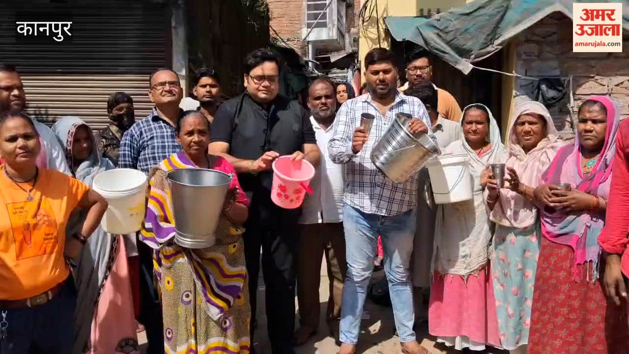Kanpur: Residents of Nirala Nagar have been desperate for even a drop of water for seven days