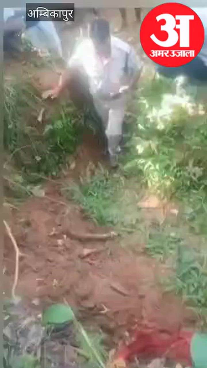 Severed head of man missing for two days found in field; scooter recovered nearby; murder suspected.